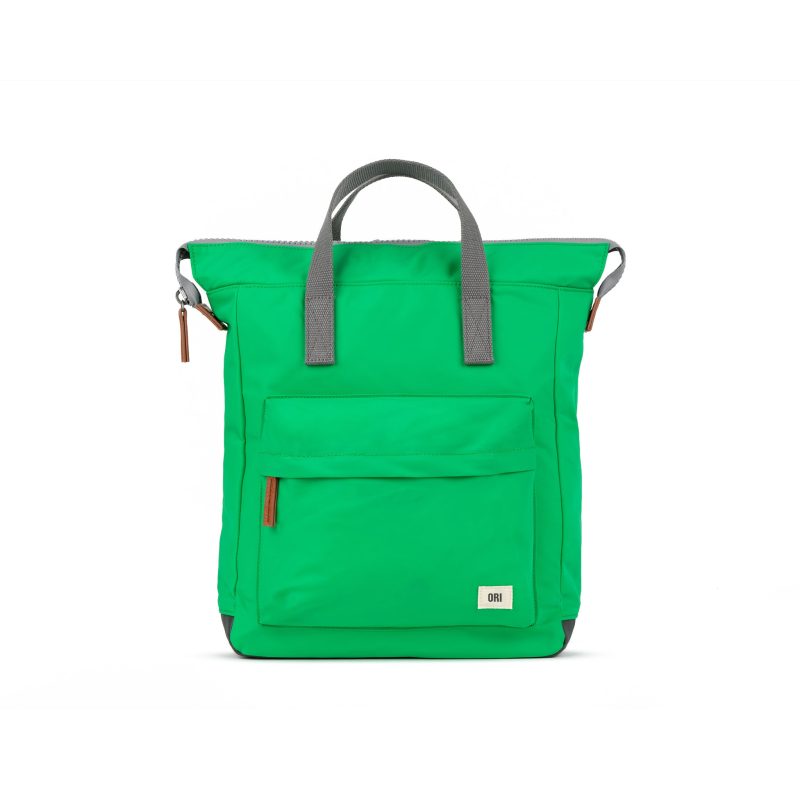 ORI BANTRY B MEDIUM NYLON GREEN APPLE FRONT