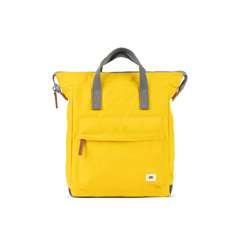 ORI BANTRY B MEDIUM NYLON MUSTARD FRONT