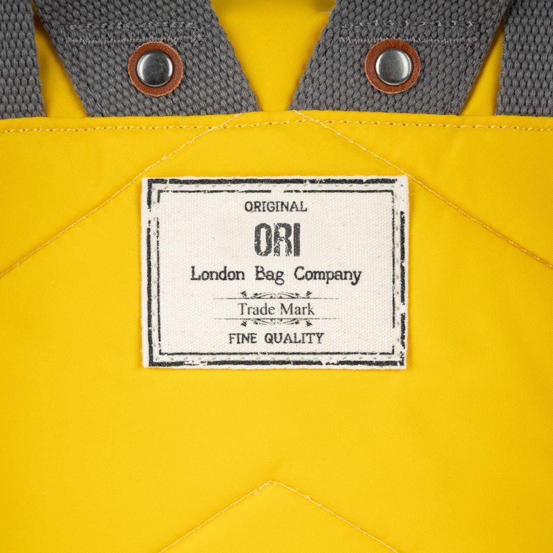 ORI BANTRY B MEDIUM NYLON MUSTARD LABEL