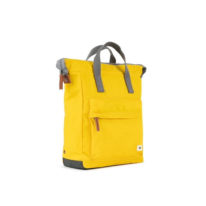 ORI BANTRY B MEDIUM NYLON MUSTARD SIDE