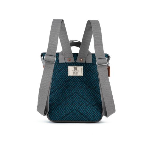 ORI BANTRY B SMALL CANVAS DEEP TEAL SNAKE BACK