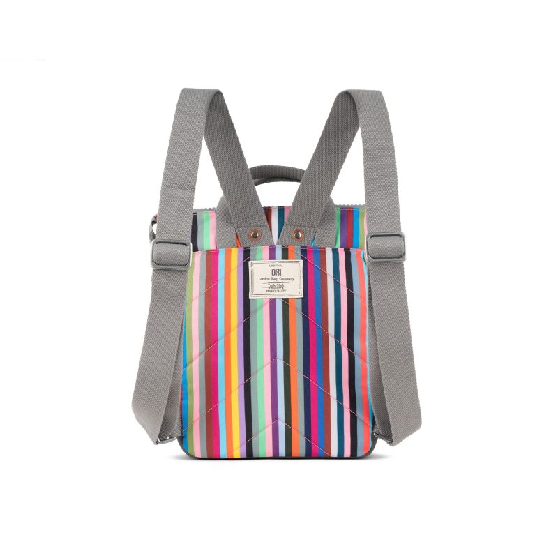 ORI BANTRY B SMALL CANVAS MULTI STRIPE BACK