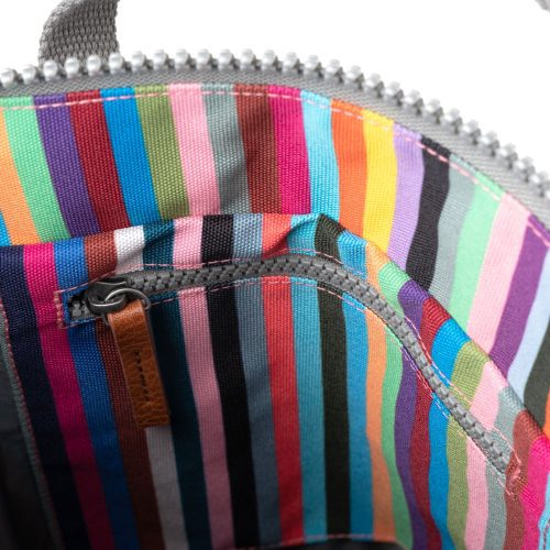 ORI BANTRY B SMALL CANVAS MULTI STRIPE INSIDE