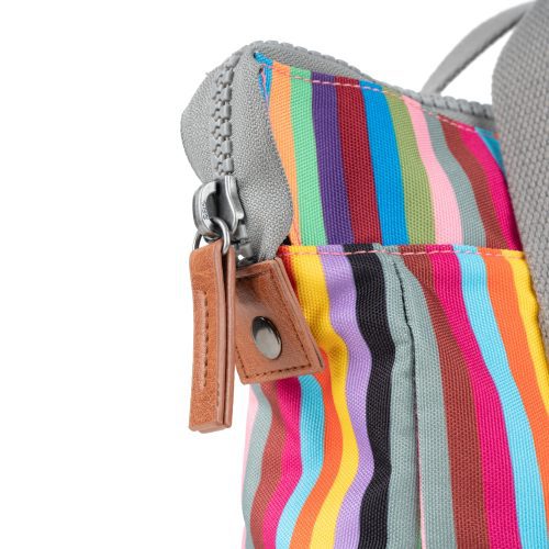 ORI BANTRY B SMALL CANVAS MULTI STRIPE ZIP