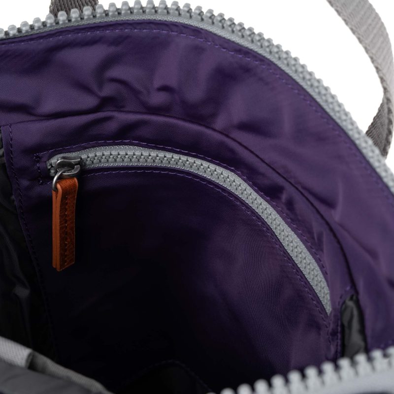 ORI BANTRY B SMALL NYLON MAJESTIC PURPLE INSIDE