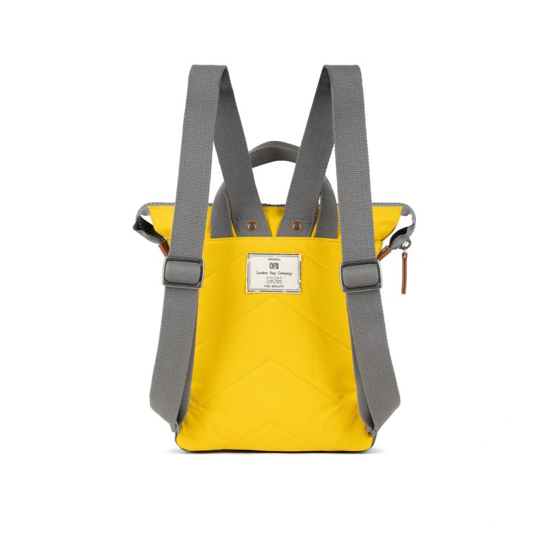 ORI BANTRY B SMALL NYLON MUSTARD BACK