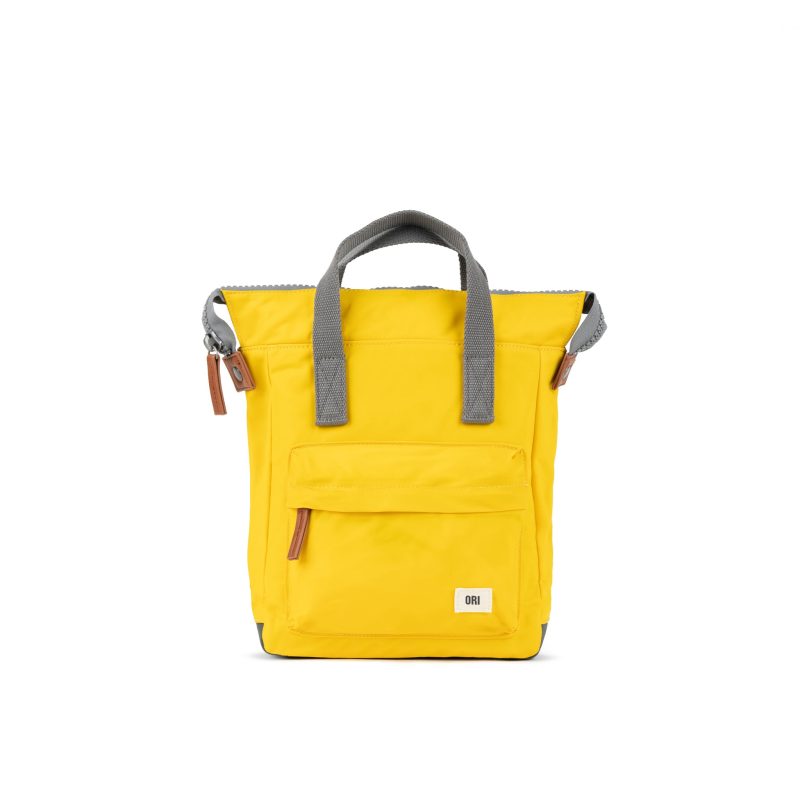 ORI BANTRY B SMALL NYLON MUSTARD FRONT