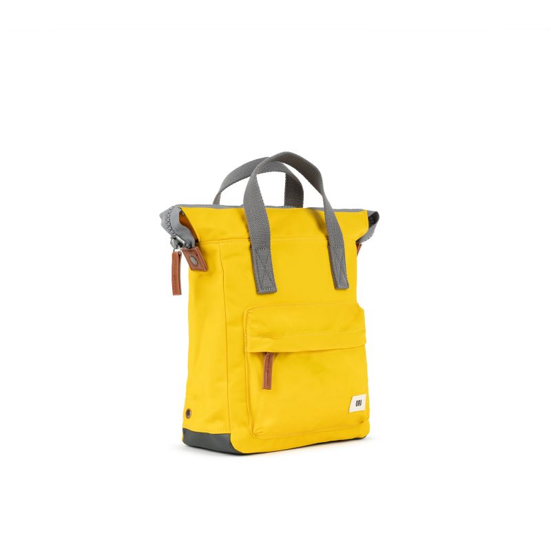 ORI BANTRY B SMALL NYLON MUSTARD SIDE