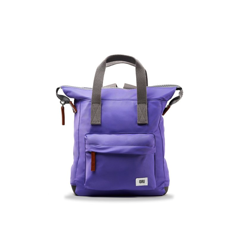 ORI BANTRY B SMALL NYLON PERI PURPLE FRONT