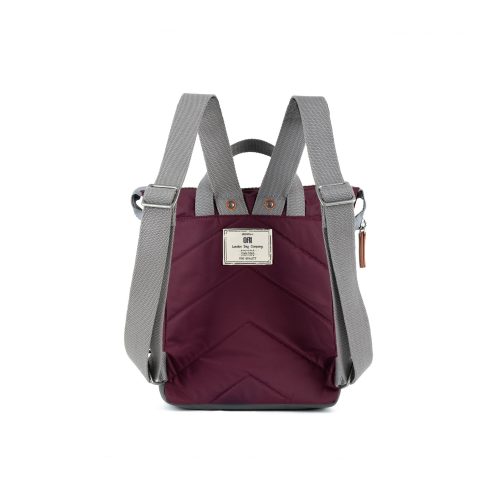 ORI BANTRY B SMALL NYLON PLUM BACK