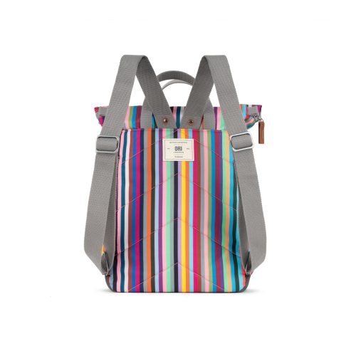 ORI CANFIELD B MEDIUM CANVAS MULTISTRIPE BACK