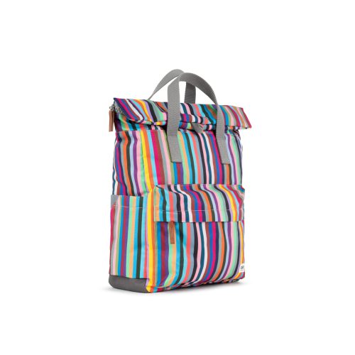 ORI CANFIELD B MEDIUM CANVAS MULTISTRIPE SIDE