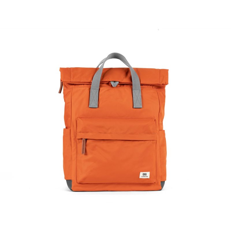 ORI CANFIELD B MEDIUM NYLON BURNT ORANGE FRONT