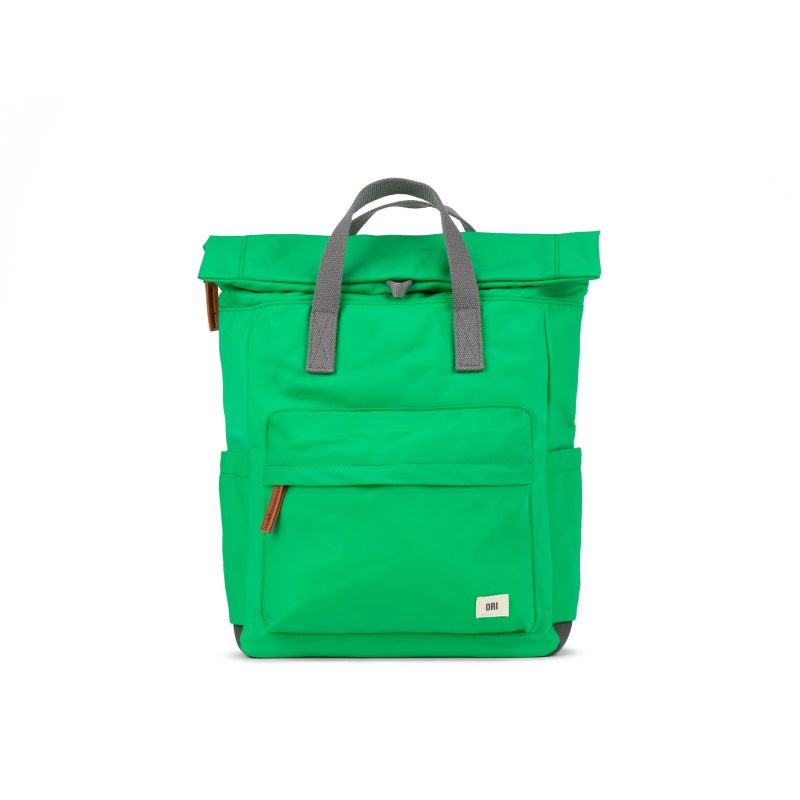 ORI CANFIELD B MEDIUM NYLON GREEN APPLE FRONT