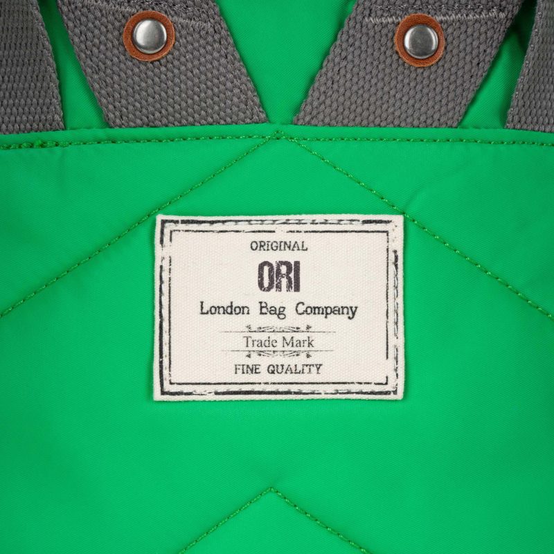 ORI CANFIELD B MEDIUM NYLON GREEN APPLE LABEL