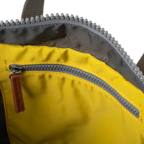 ORI CANFIELD B MEDIUM NYLON MUSTARD INSIDE