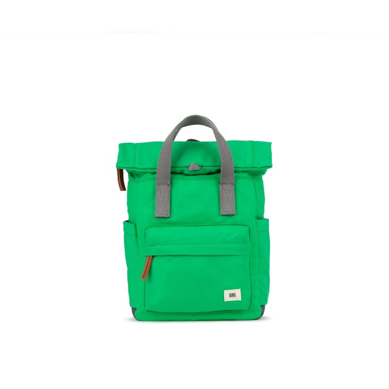 ORI CANFIELD B SMALL NYLON GREEN APPLE FRONT