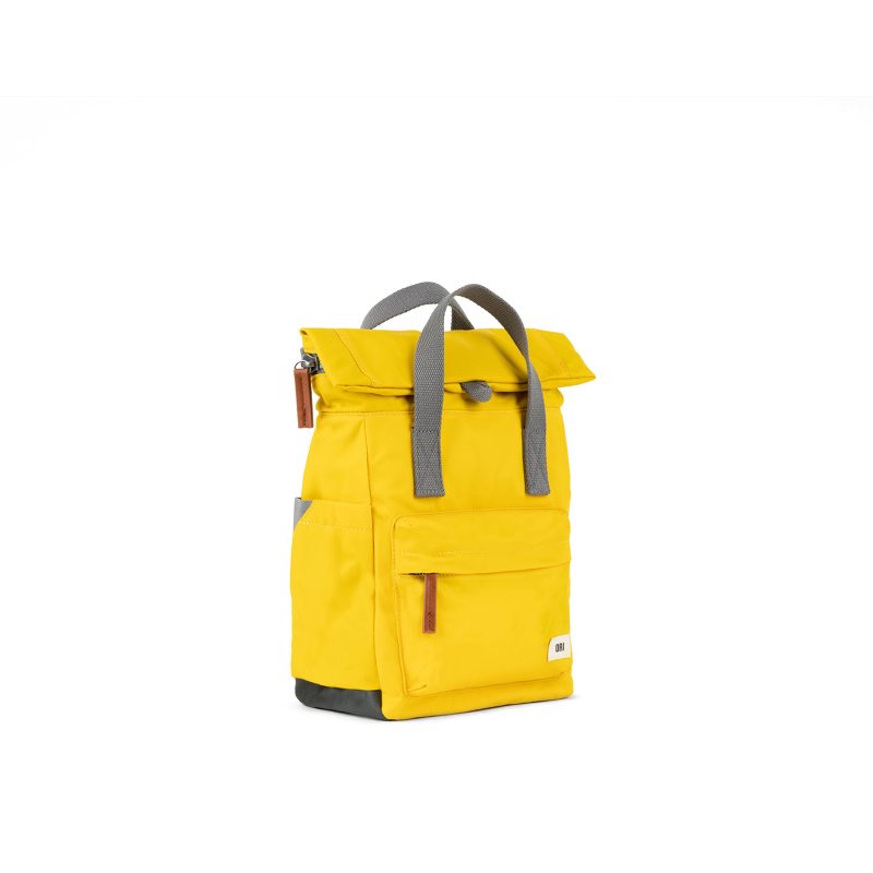 ORI CANFIELD B SMALL NYLON MUSTARD SIDE