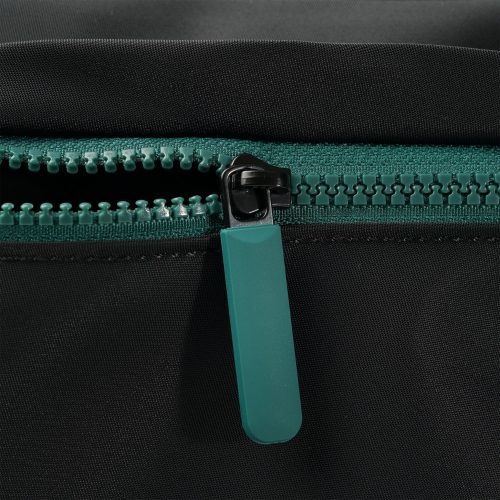 ORI Kennington All Black Teal Zip