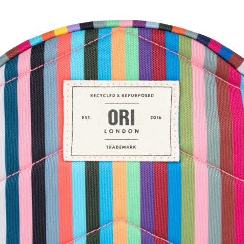 ORI PADDINGTON B CANVAS MULTISTRIPE LABEL