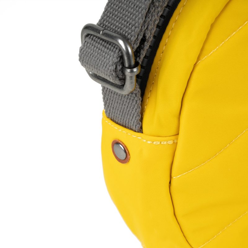 ORI PADDINGTON B SMALL NYLON MUSTARD HARDWARE