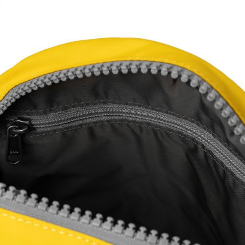 ORI PADDINGTON B SMALL NYLON MUSTARD INSIDE