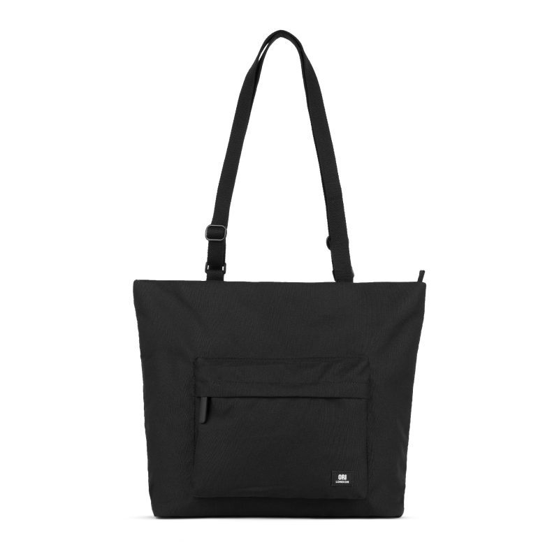 ORI TRAFALGER CANVAS ALL BLACK FRONT