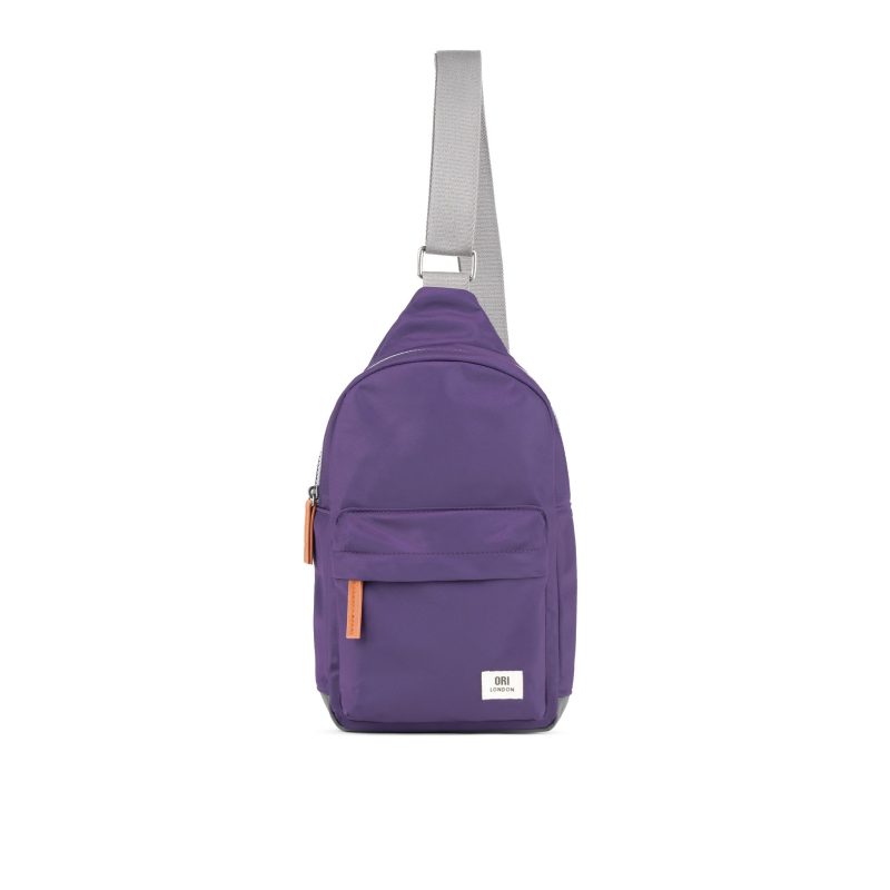 ORI WILLESDEN B LARGE NYLON MAJESTIC PURPLE FRONT