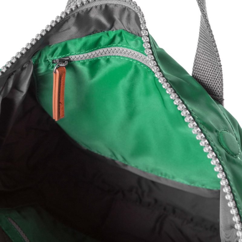 Ori Canfield B Medium Nylon Emerald Inside