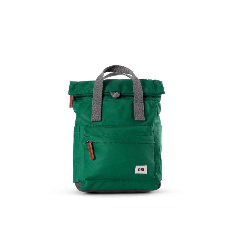 Ori Canfield B Small Nylon Emerald Front