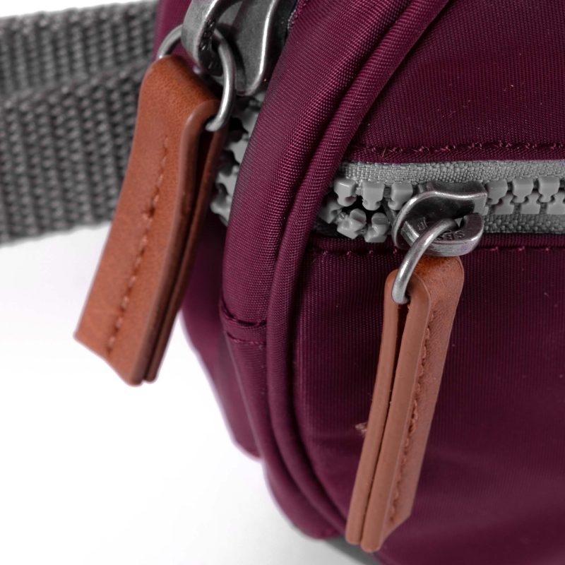 Ori Paddington D Small Plum Zip